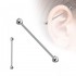 316L Stainless Steel Personalized Industrial Barbell Bar Piercing Jewelry Wholesale