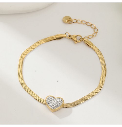 Factory Pricing Jewelry Butterfly Heart Clover Shape Stainless Steel Bracelet Bangles For Women